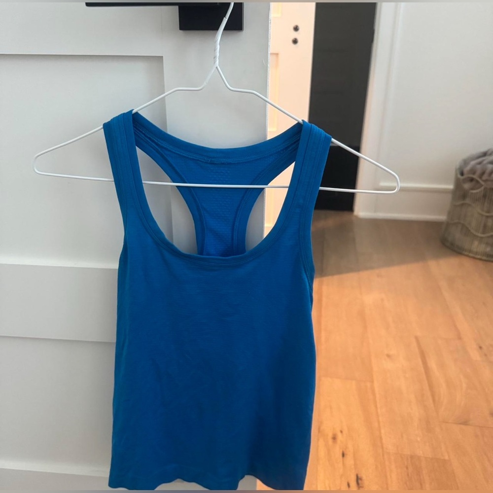 lululemon athletica Vibrant Blue Tank Top